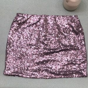 💖💖🌟SALE✖️✖️ SEQUENCE PURPLE SKIRT NWT